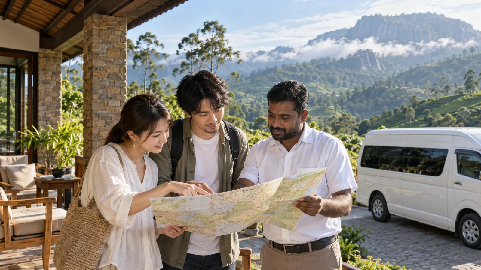 旅程を守るスリランカ・タクシーチャータートラブル対策|遅延・代替車・ルート変更のイメージ画像